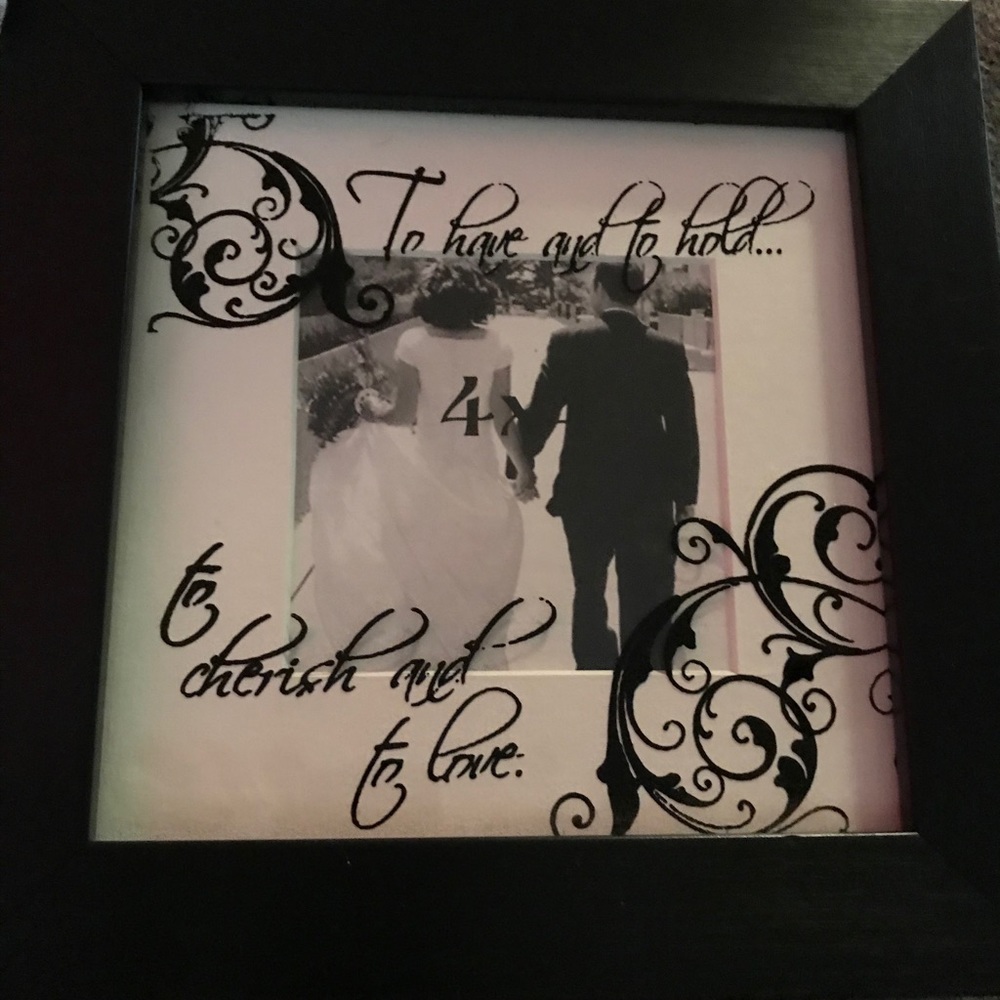 New 4X4 Wedding Frame